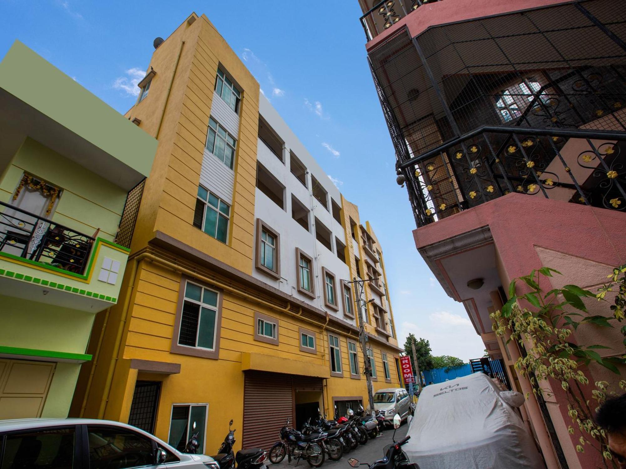 Hotel O Manjushree Boarding & Lodging Nearby Dr.Br Ambedkar Stadium Basveshwar Nagar Bangalore Eksteriør billede